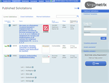Tablet Screenshot of platform.negometrix.com